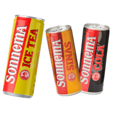 Sonnema cola, sinas of ice tea